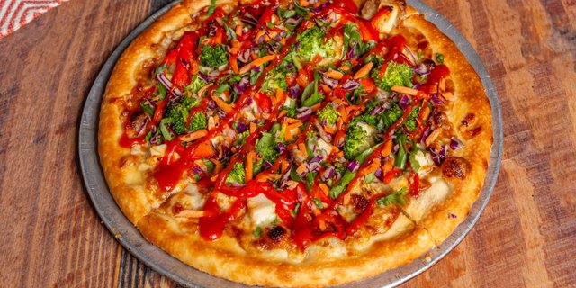 Thai Chicken Pizza