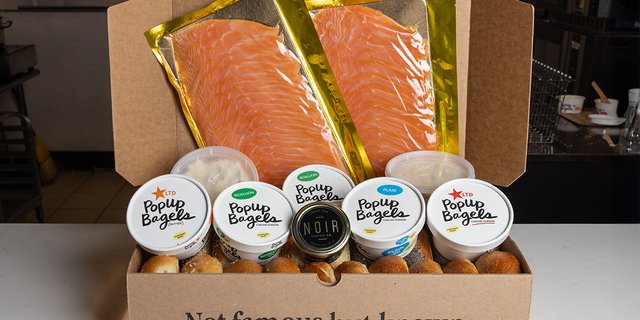 The Works Bagel & Schmear Box