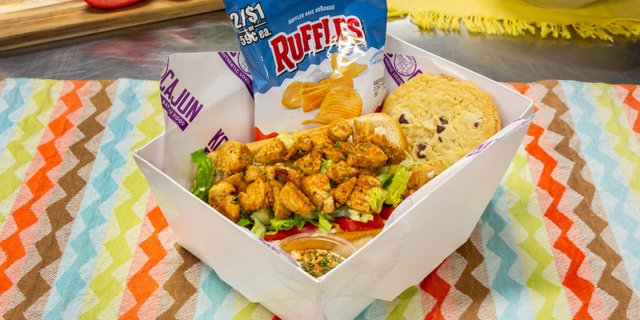 Chicken Po’Boy Boxed Lunch