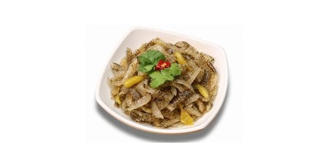 Pickled Fish Skins