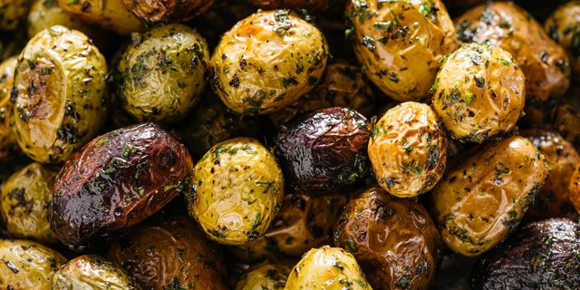 Herb Roasted Marble Potatoes