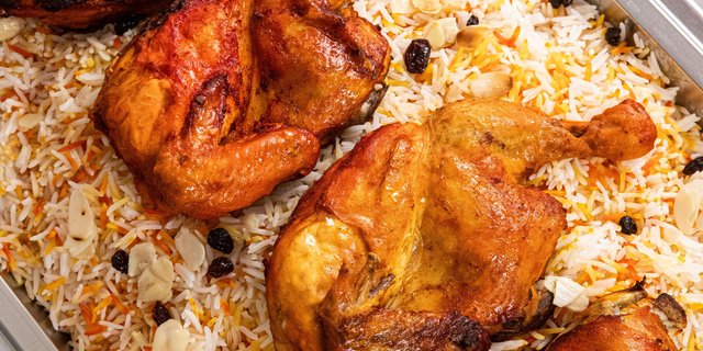Chicken Mandi Tray