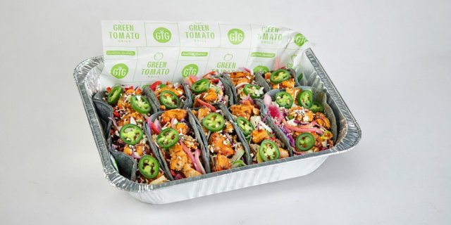 Spicy Chicken Tacos Tray