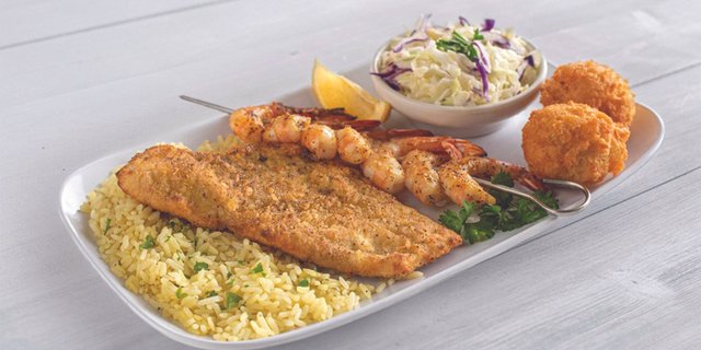 Lemon Pepper Fish & Shrimp