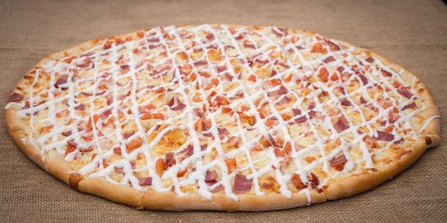 Chicken Bacon BBQ Ranch Pizza