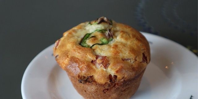 Zucchini & Cheddar Muffins
