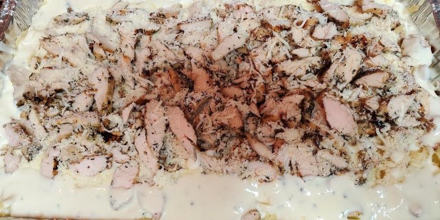 Fettuccine Chicken Alfredo