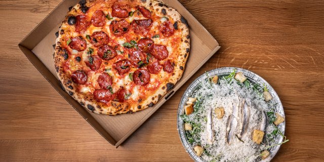 Pizza & Salad Meal