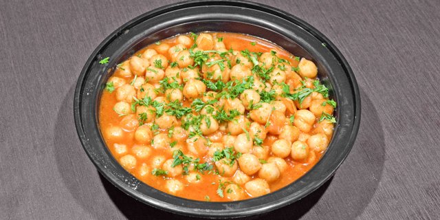 Chickpeas Over Rice