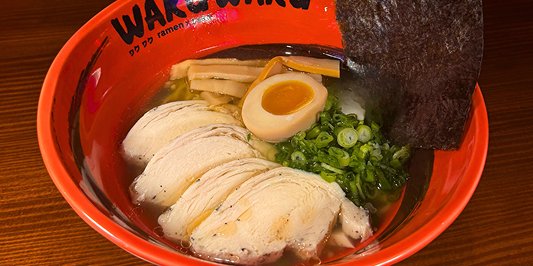 Shio Garlic Chicken Ramen