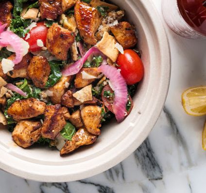 Pesto Caesar Salad