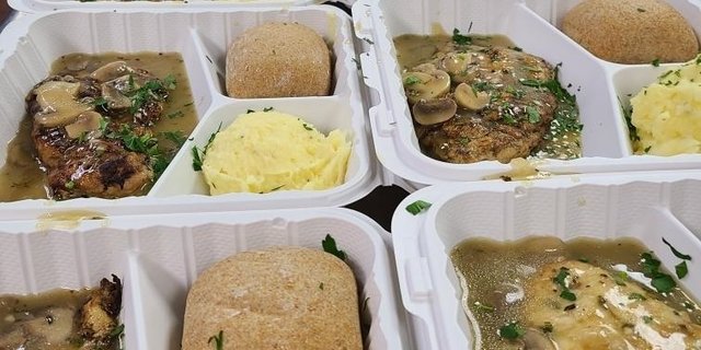 Individual Chicken Marsala