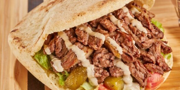 Beef Shawarma Sandwich