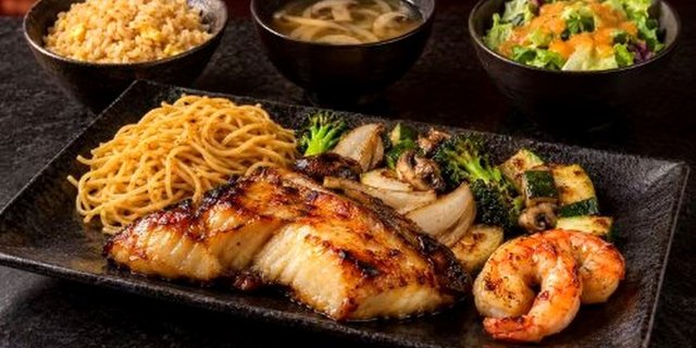 Hibachi Black Cod Dinner