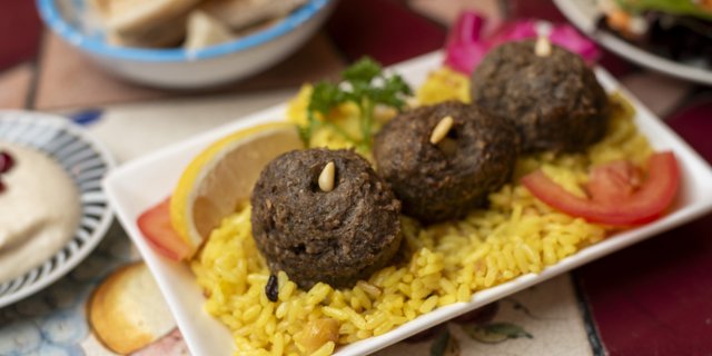 Beef Kibbeh Meatballs