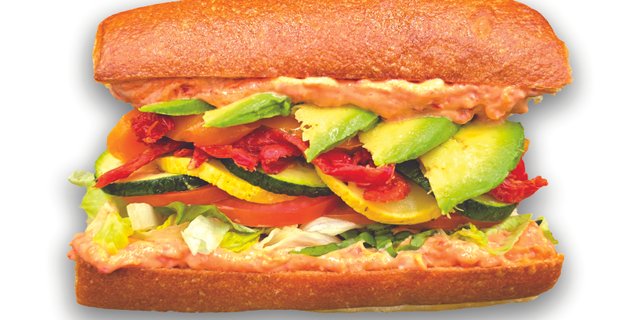 Roasted Veggie Sandwich
