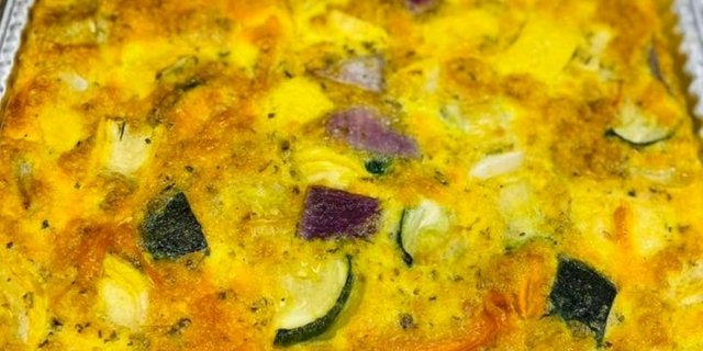Roasted Veggie Delight Strata