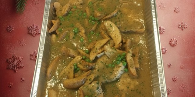 Leona’s Chicken Vesuvio