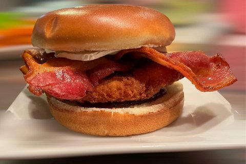 Juliette's Brie & Fig Chicken Sandwich