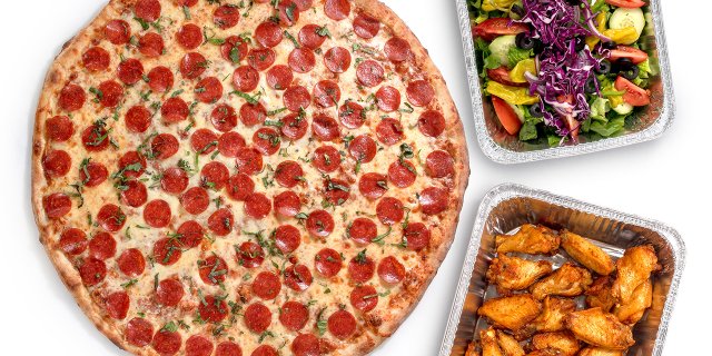 Napoli Package: Pizza, Wings & Salad