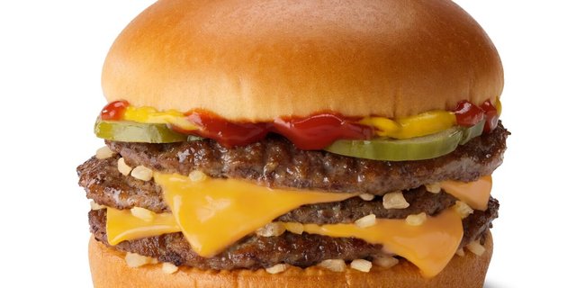 Triple Cheeseburger