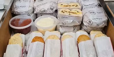 HB BEC Breakfast Sandwich Box