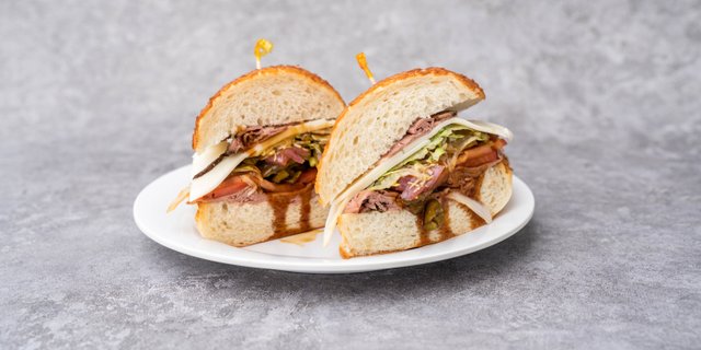 Mongolian Monster Sandwich