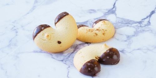 Horseshoe 1/2 Chocolate Dipped Cookies