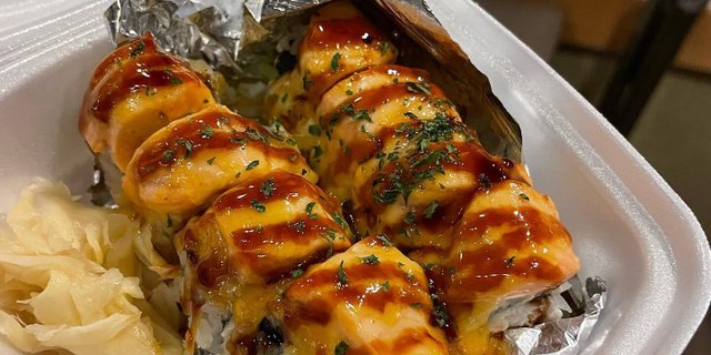 Baked Salmon Roll