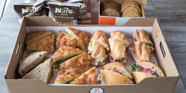 Sandwich & Salad Lunch Package for 10