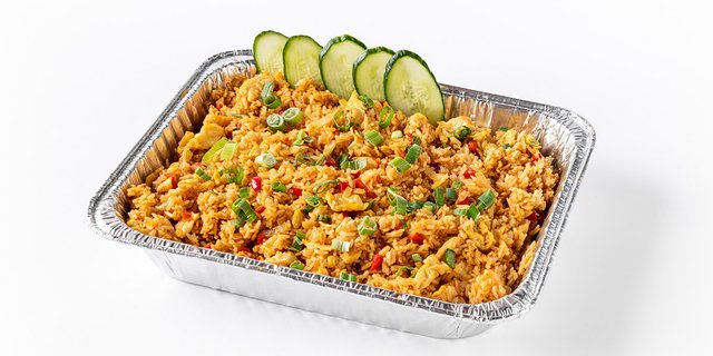 Vegetarian House Fried Rice Platter