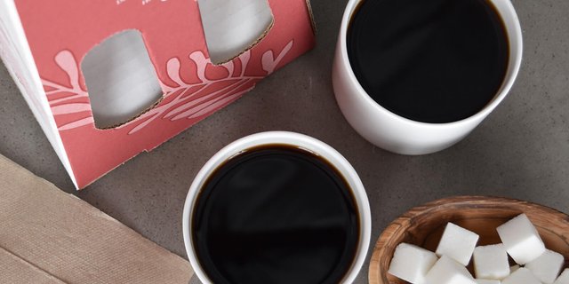 Box of Decaf French Roast Coffee