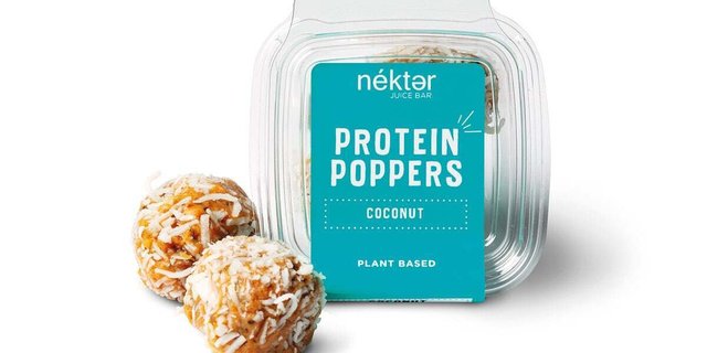 Coconut Protein Poppers