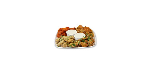 40 Piece Wings Platter - Half Bone-In/Half Boneless