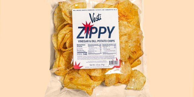 Zippy Vinegar & Dill Chips
