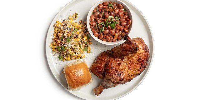 Half Chicken Boxed Lunch