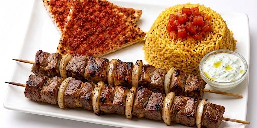 Lamb Kabob Platter