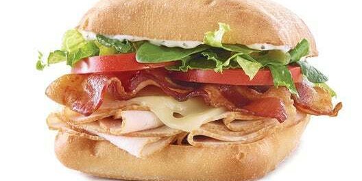 Turkey-Bacon-Ranch Sandwich