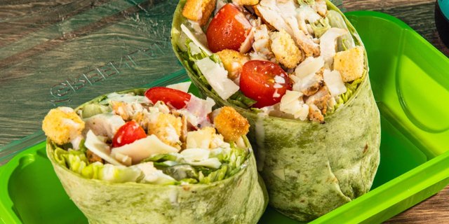 Caesar Wrap Box