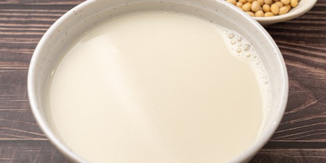Hot Sweet Soy Milk (甜豆漿(熱))