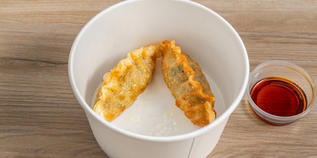 Fried Chicken Dumplings
