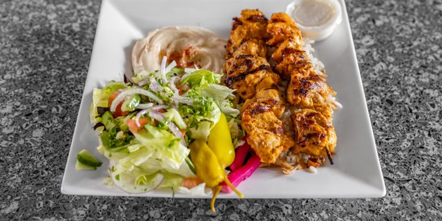 Chicken Kabob Plate