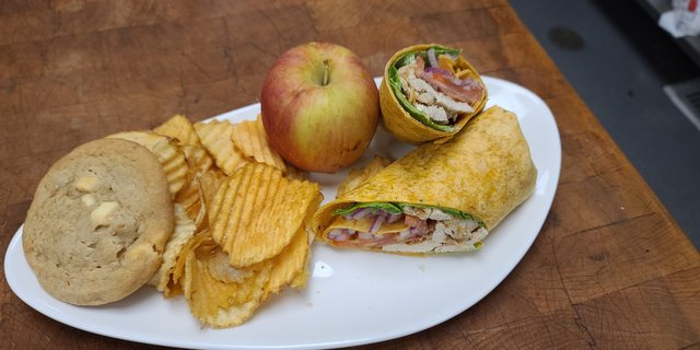 Grilled Chicken Wrap Boxed Lunch