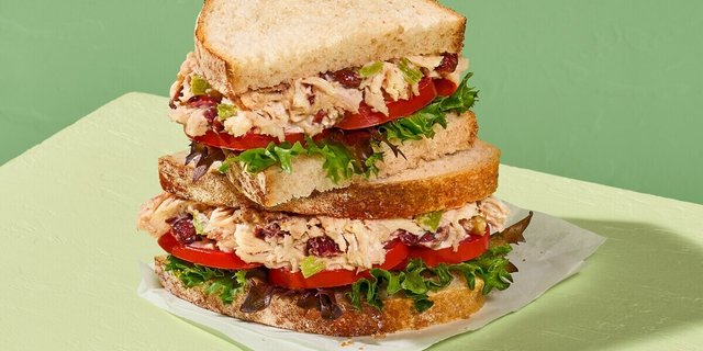 Cranberry Walnut Chicken Salad Sandwich Boxed Lunch