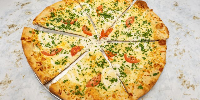 Five-Cheese Pizza
