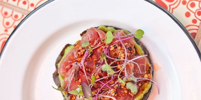 Tuna Tostadas