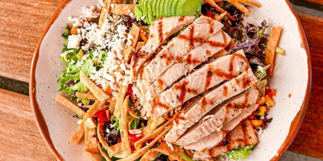 Grilled Chicken Taco Salad