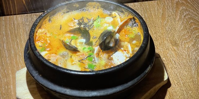 Seafood Soft Tofu Soup