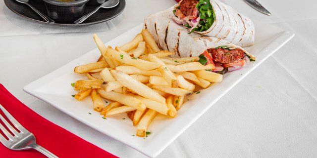 Kohbideh Beef Wrap
