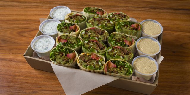 Falafel Wrap Tray